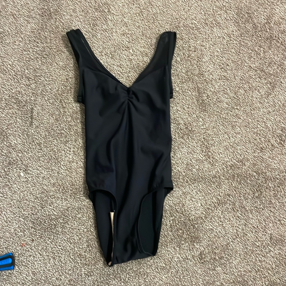 Eleve Leotard - black Fabiola style , size S